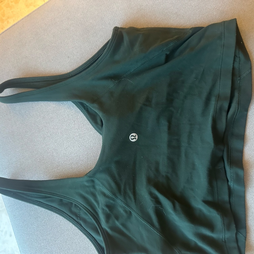 Lululemon sports bra top with built in bra